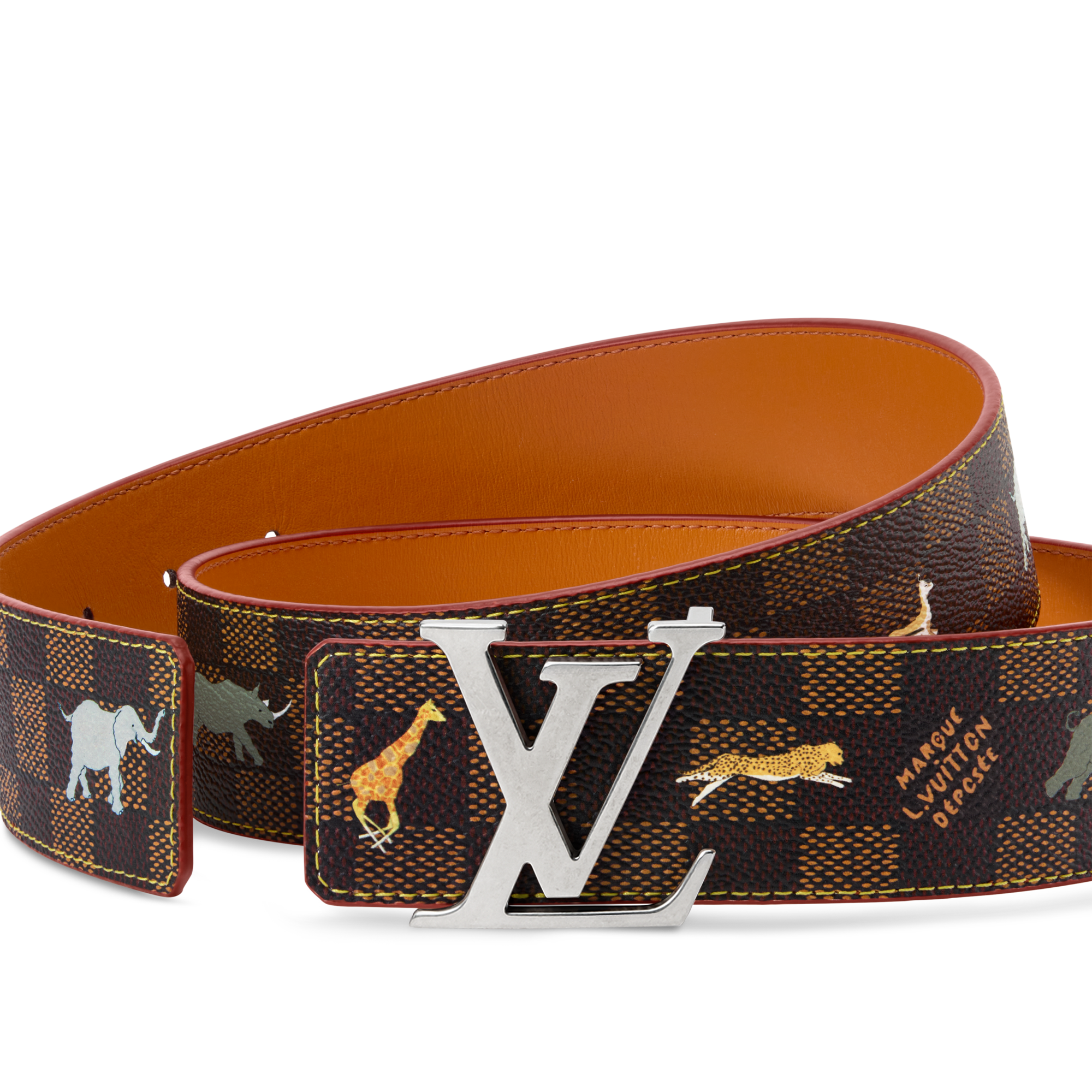 LV x The Darjeling Limited LV Initiales 40mm Reversible Belt - Men